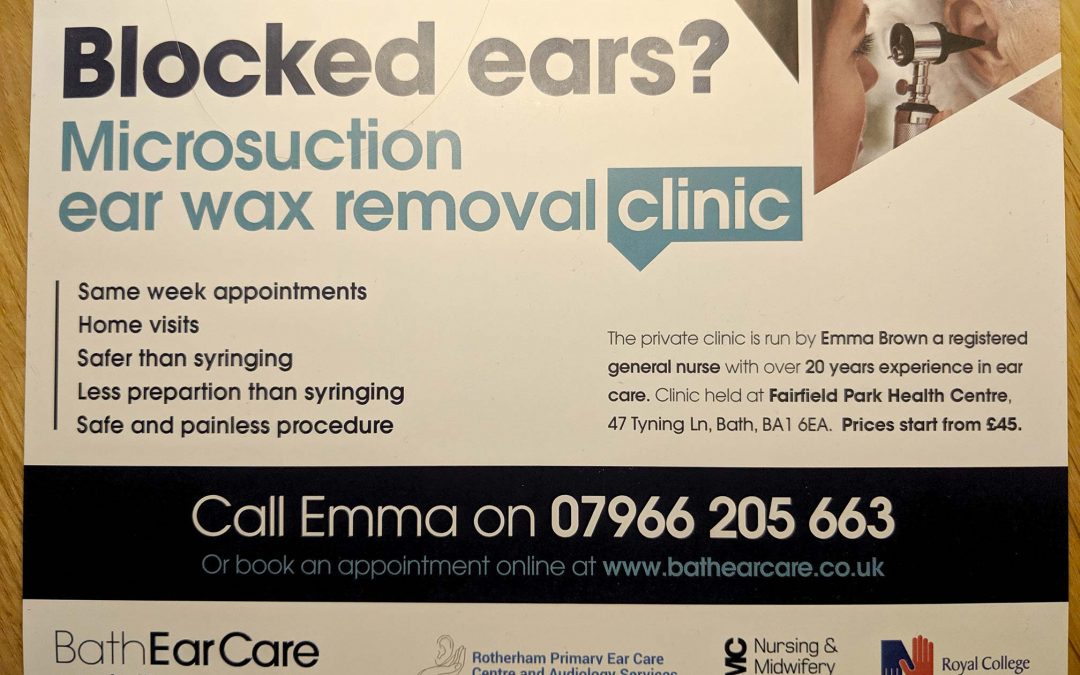 Bath Ear Care, 4 months of ear wax removal